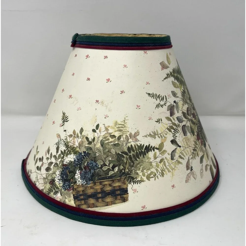 1998 Longaberger Pat Richter Homestead  Lamp Shade Baskets 7